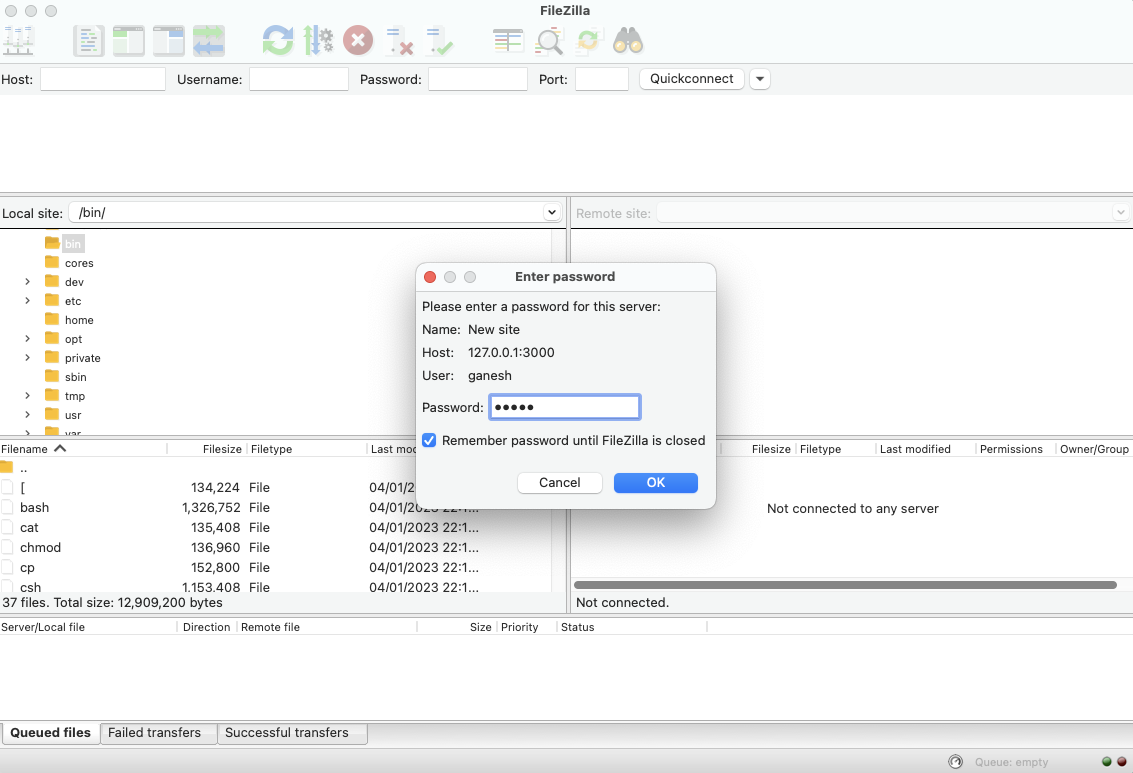IoT Remote SSH and Secure File Transfer using Filezilla, PuTTY PSFTP, GUI based secure file transfer, drag-n-drop file transfer
