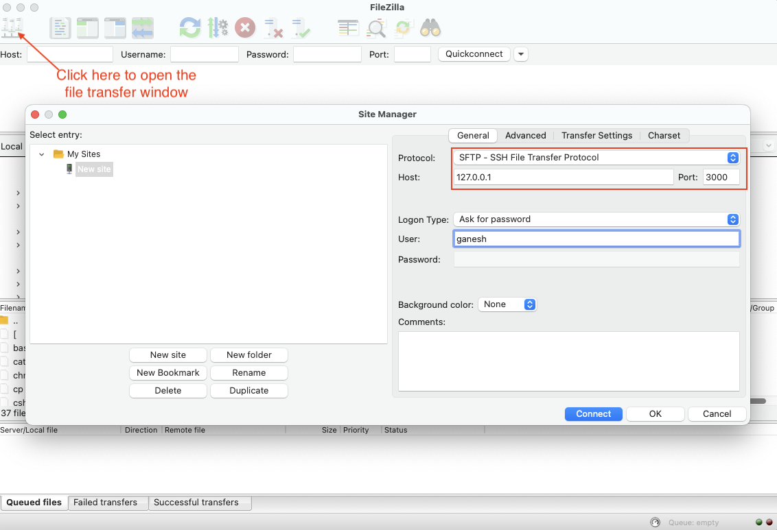 IoT Remote SSH and Secure File Transfer using Filezilla, PuTTY PSFTP, GUI based secure file transfer, drag-n-drop file transfer