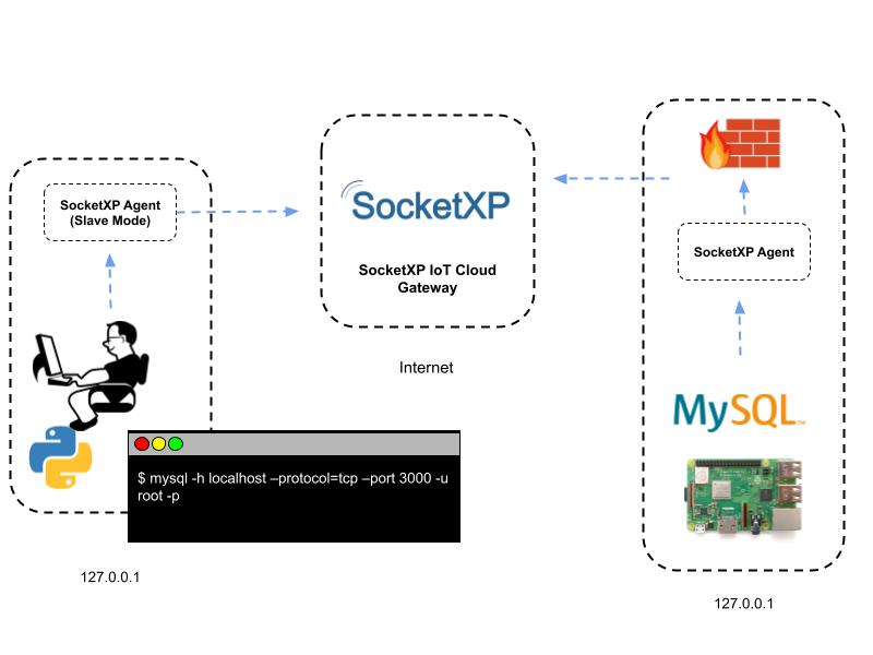 How to Securely Remote Access MySQL or Any Database in Raspberry Pi behind Firewall
